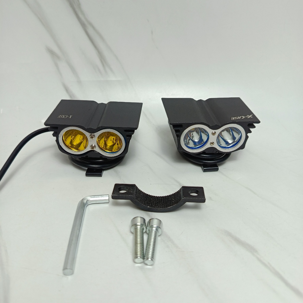Lampu Tembak Sorot Motor Dan Mobil LED CREE Mini Owl 2 Mata Lampu Sorot Model Mata Elang 2 Mata Eagl