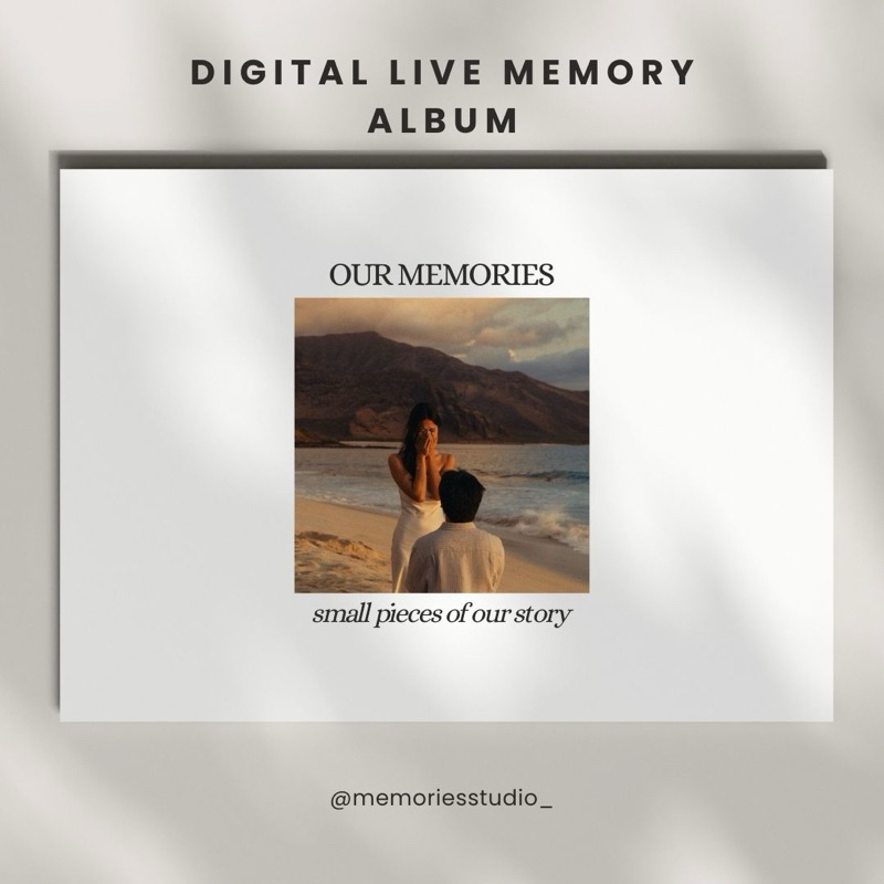 

DIGITAL LIVE MEMORY BOOK-A5-memoriesstudio