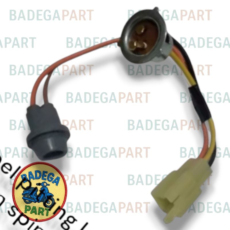 pitting socket kabel lampu depan utama motor Suzuki spin new 125 Plus lampu senja