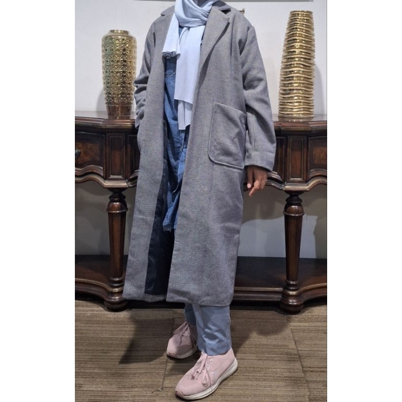 PRELOVED COAT WANITA PANJANG LONG COAT