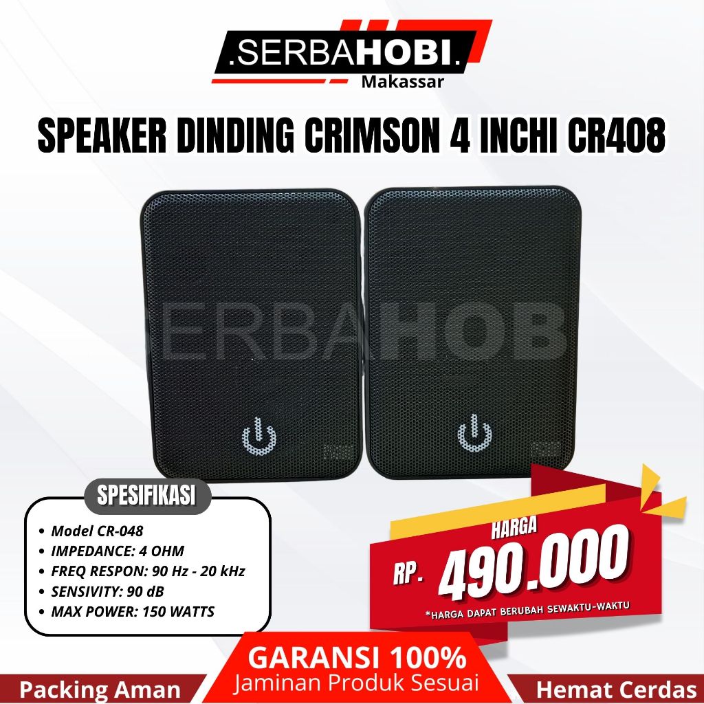 SPEAKER DINDING CRIMSON CR048 / SPEAKER PASIF CR-048