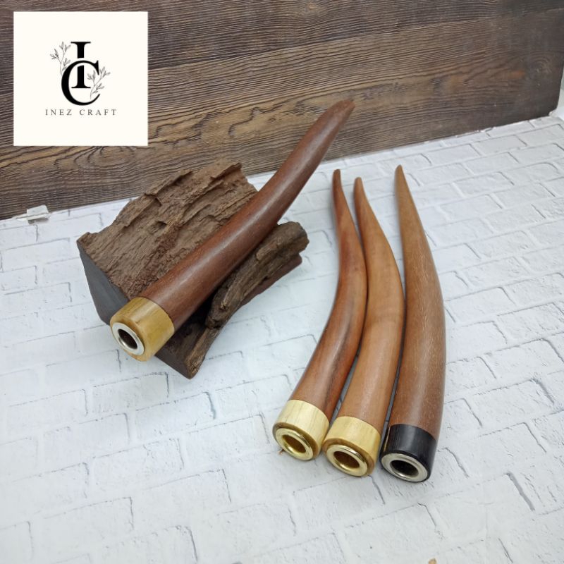 Once pipa cangklong kayu dewandaru model S kombinasi 15cm J26