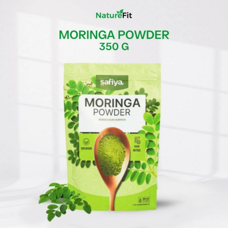 

Safiya Daun Kelor 350 Gr Moringa Bubuk 100% Murni Premium