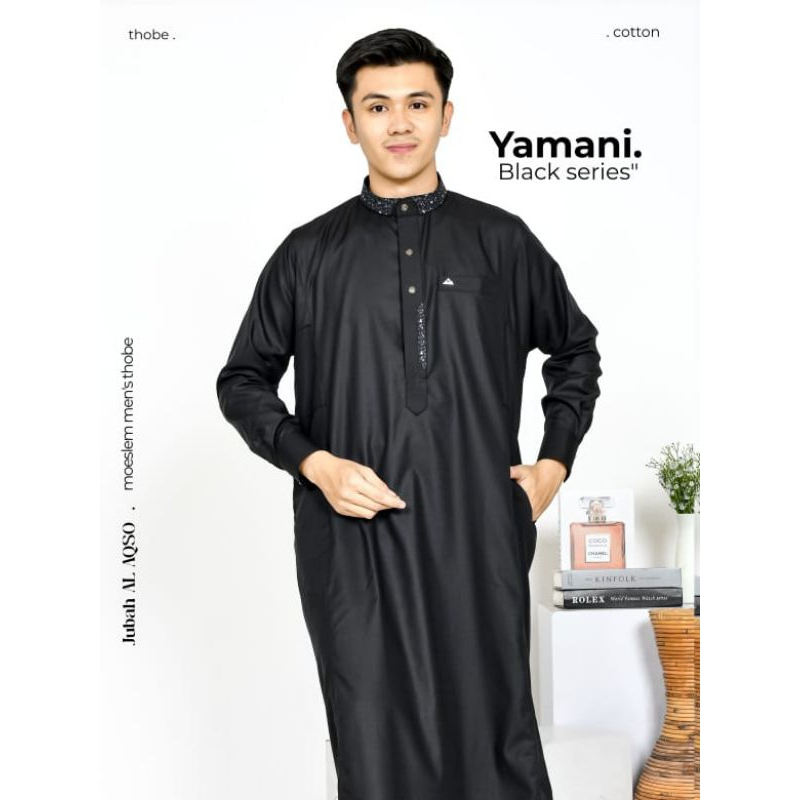 [TERMURAH] AL AQSO-JUBAH AL AQSO COTTON PREMIUN/ JUBAH PRIA/GAMIS PRIA MANSET