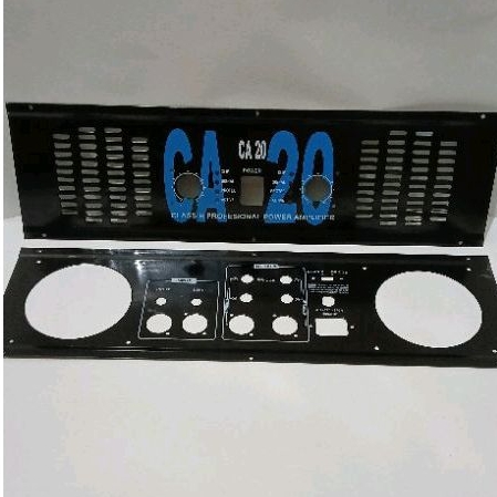 Plat CA 20 tebal murah. Panel depan belakang Power amplifier CA 20