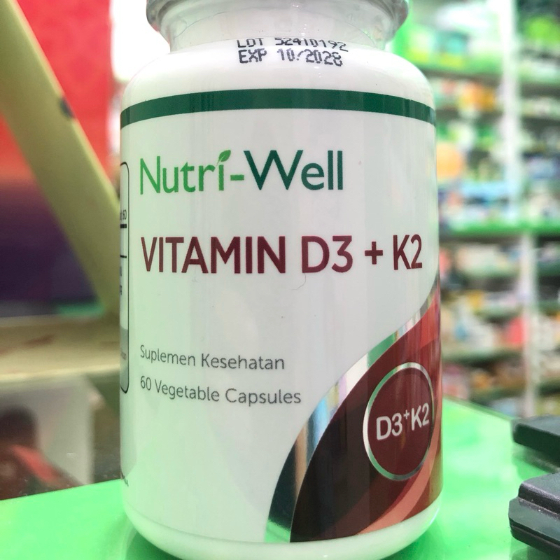 Nutriwell Vitamin D3 + K2