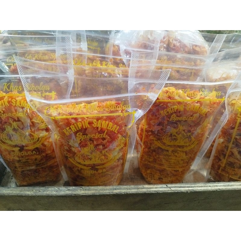 

Keripik Sibolga/Keripik special Sambal 250gram