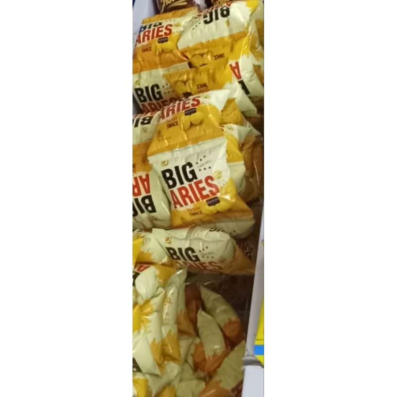 

CIKI Big Aries, Snack berhadiah uang bila beruntung 1renceng isi 10pcs