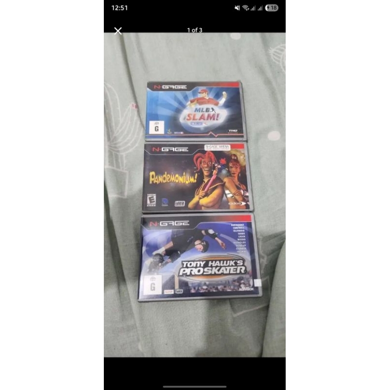 ngage game card pesanan