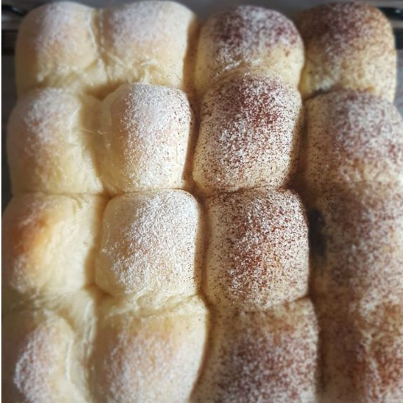 

Roti Susu Jepang Hazelnut dan Keju Premium Lembut