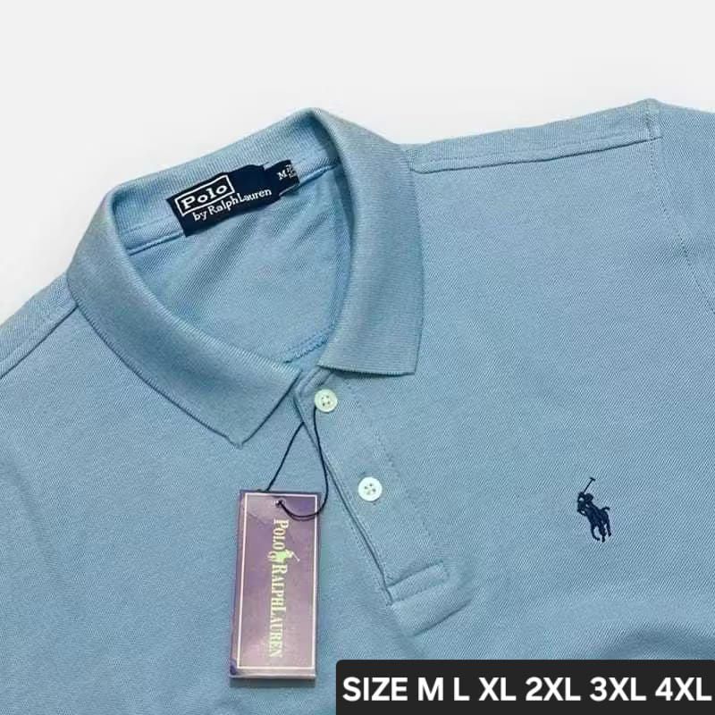 Kaos Kerah Polo Shirt/Size M L XL 2XL 3XL 4XL/Kaos Kerah Polo/Kaos Polo Pria Logo Bordir