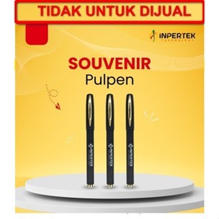 

Tidak Untuk Dijual INPERTEK Pulpen Hitam Ball Point