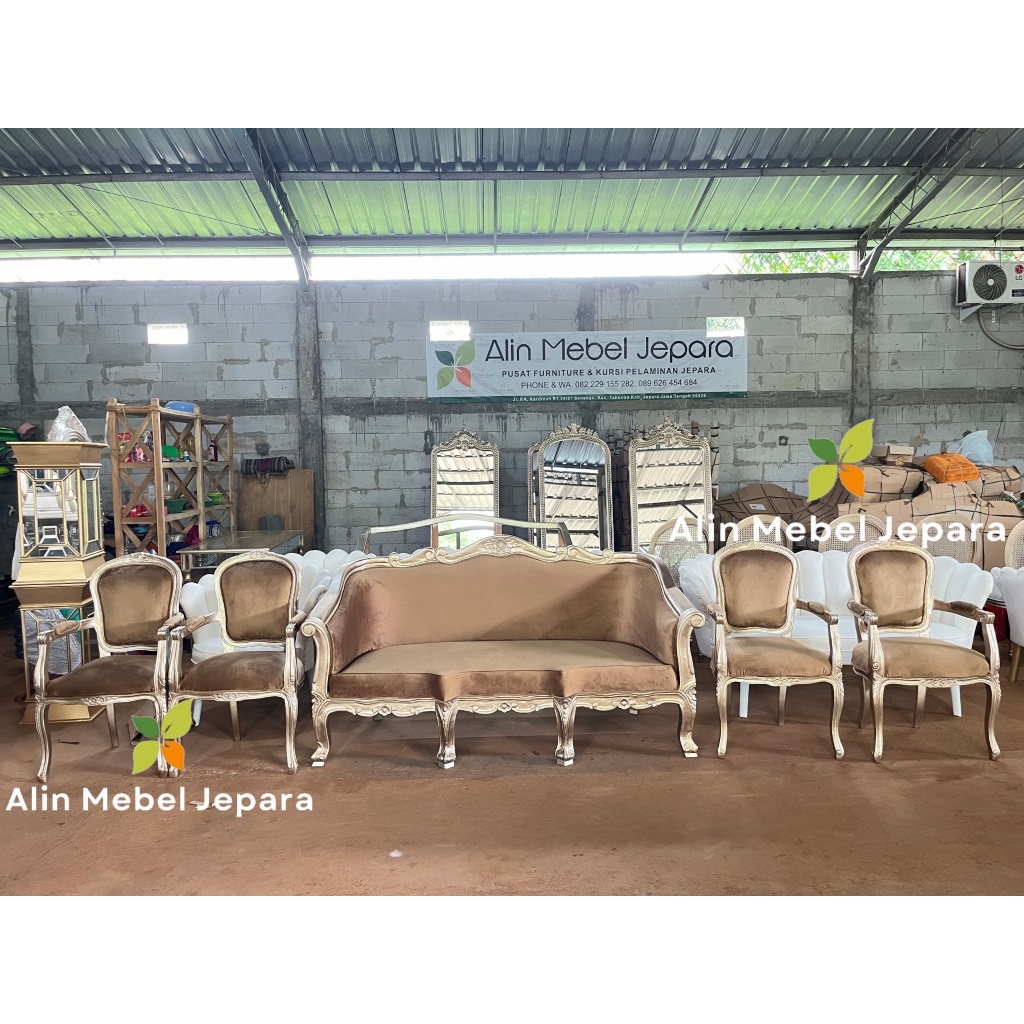Sofa Pelaminan, Kursi Pelaminan Ulir, Sofa Pengantin, Kursi Pengantin, Dekorasi Pelaminan