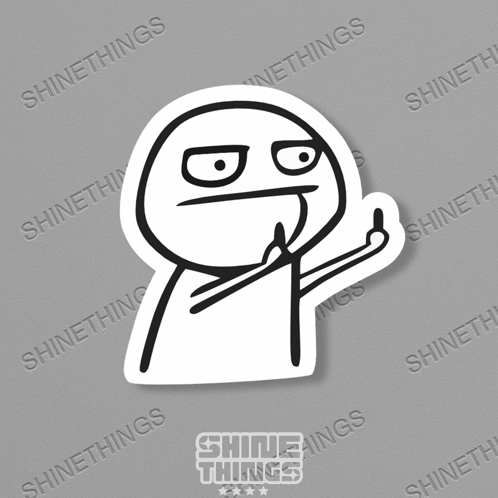 [Stiker Satuan] stiker aesthetic STICKMAN || sticker aesthetic brand hypebeast