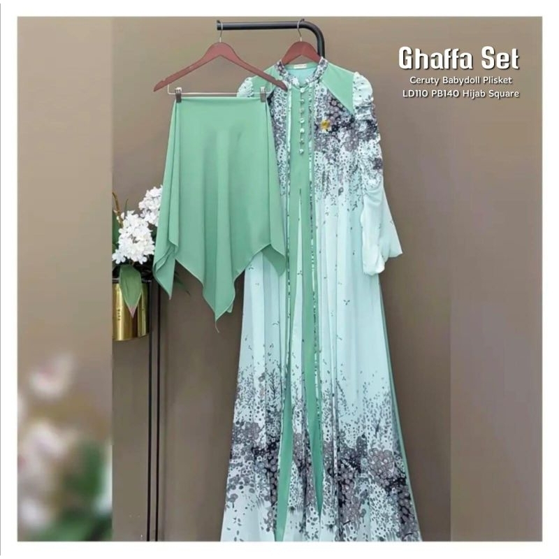 READY GHAFFA SET CERUTY GAMIS SET JILBAB