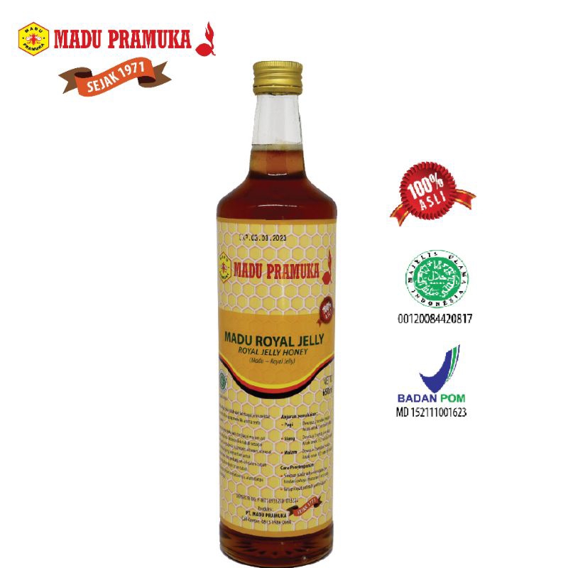 

Madu Pramuka Multiflora honey 650ml