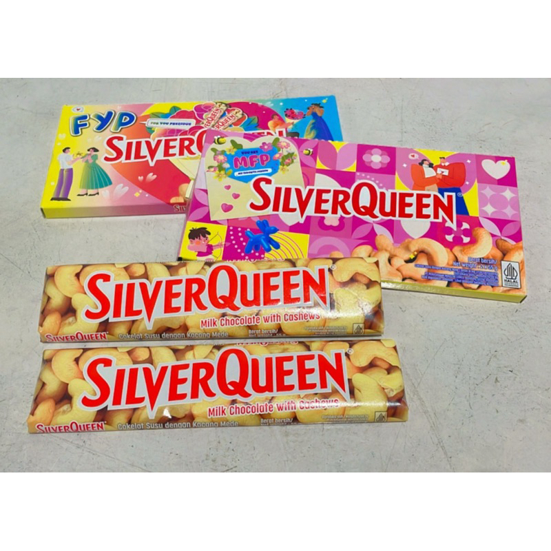 

Silverqueen cashew 55gr (coklat silverqueen spesial edisi)