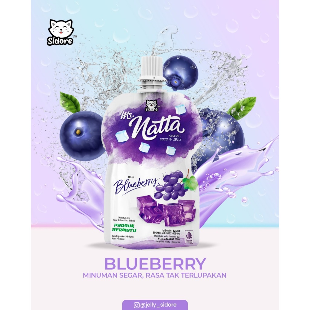 

MR.NATTA (Minuman Nata De Coco Dengan Jelly) 126ml Minuman Enak Menyegarkan