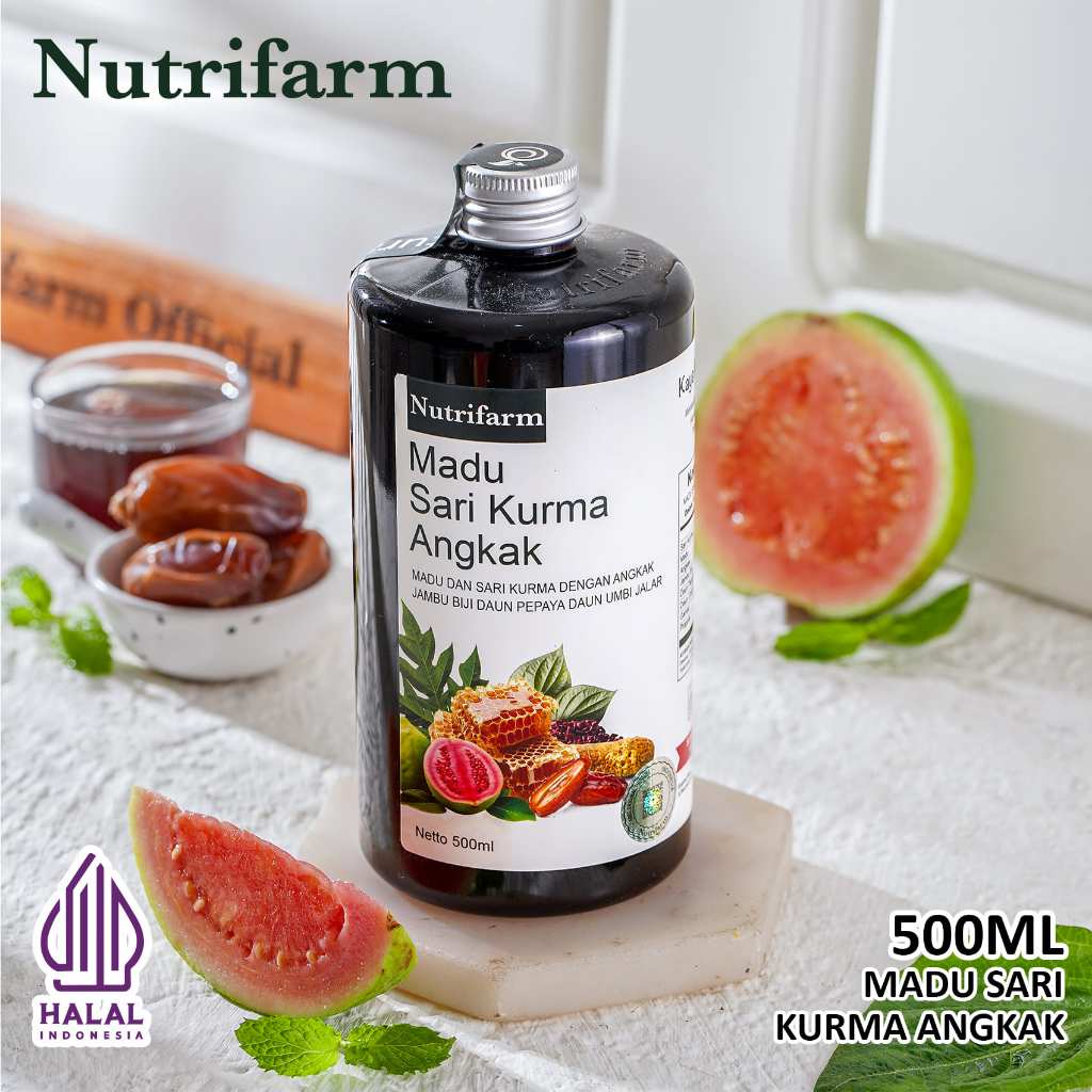 

NO_MORE Nutrifarm Madu Sari Kurma Angkak 500ml