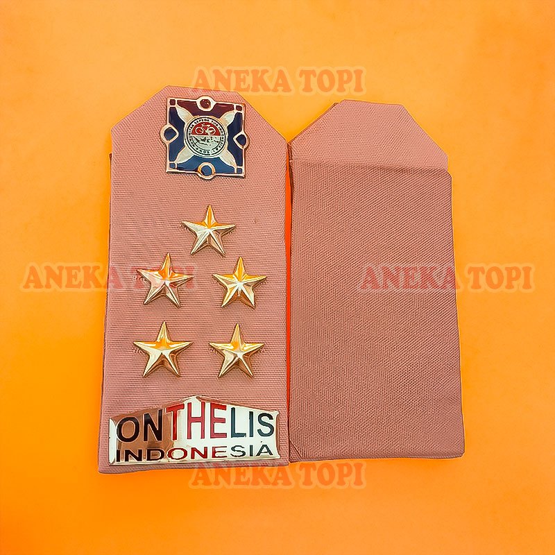 Evolet Onthelis Warna Keki Bintang 5 Evolet Atribut Onthelis - Aneka Topi