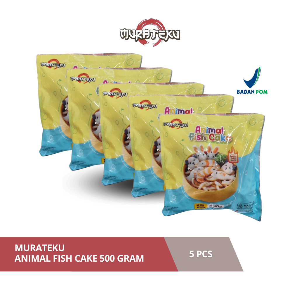 

Murateku Animal Fish Cake 500 Gram - 5 Pcs