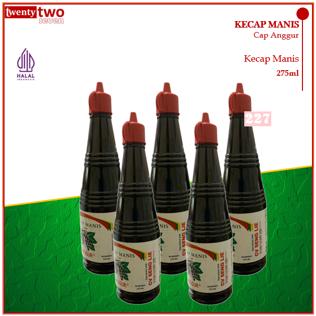 

Kecap Manis Tulen Khas Bandung Seng Lie Cap Anggur Sejak 1967 275ml