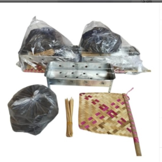 BAKARAN SET (ARANG,TUSUK,KIPAS, BAKARAN SATE)