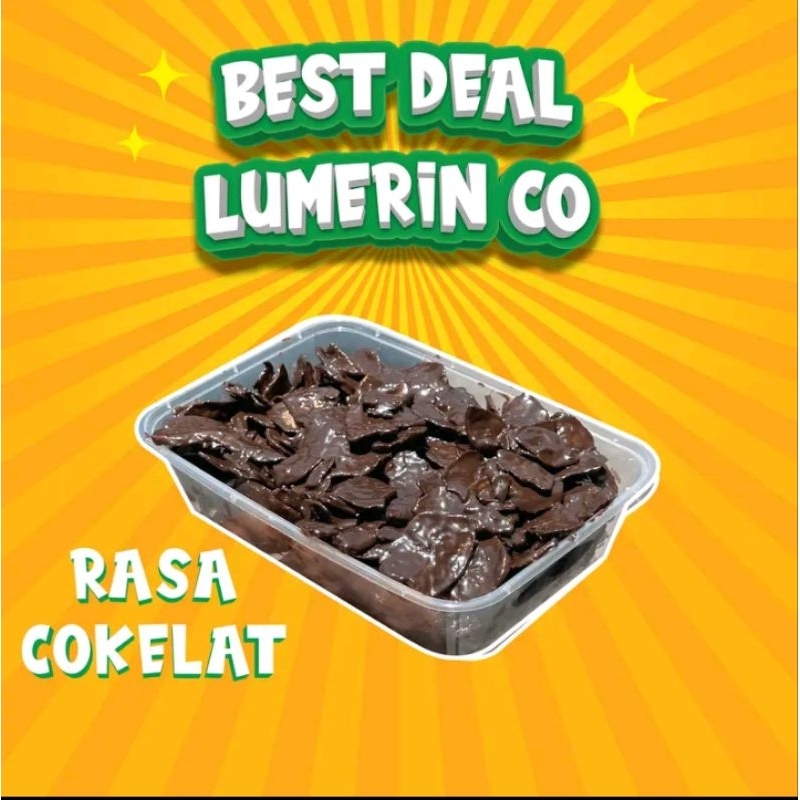 

KRIPIK PISANG COKLAT LUMER ISI 100GRAM CEMILAN MAKANAN RINGAN TERLARIS