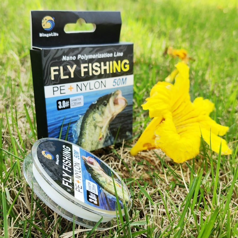 Senar Pancing Kecil 0.053mm 1kg Senar Pancing Kuat 0.37mm 40kg Terbang Senar Pancing Putih Fly Fishi