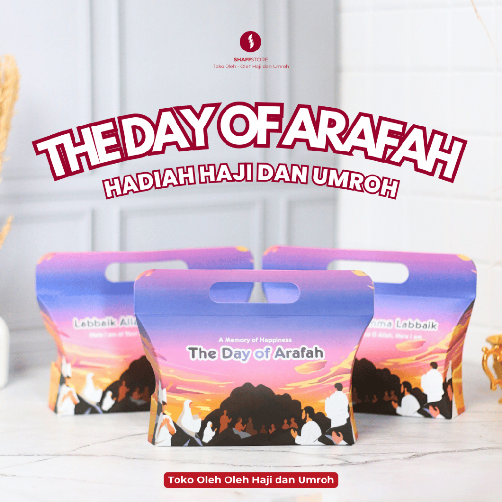 

Paket MEMORY DAY OF ARAFAH Kemasan Umroh / Haji Ekslusif Kemasan Ekonomis