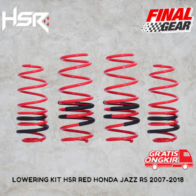 Lowering Kit Honda Jazz RS 2007-2018/per mobil jazz ceper/lowering kit hsr ceper/loweringkit ceper