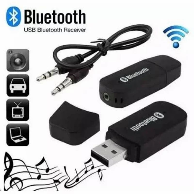 Receiver Bluetooth Alat membuat perangkat audio menjadi wireless/ bluetooth - Jefistore Studio