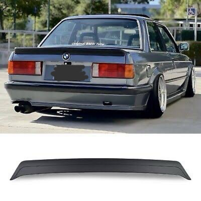 Rear Spoiler BMW E30 Mtech 1 Sedan Coupe Cabrio (1983-1993) Plastik ABS