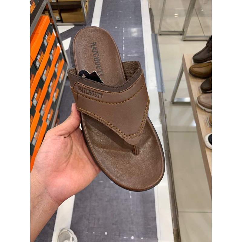 sandal pria japit/sandal flat pria WATCHOUT ori matahari