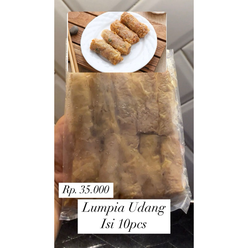 

LUMPIA UDANG HOMEMADE