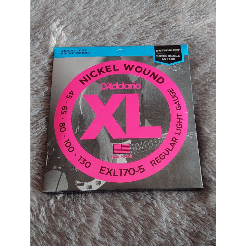 Senar Bass Daddario EXL 170-5 5 String - Senar Bass D'Addario 5 String