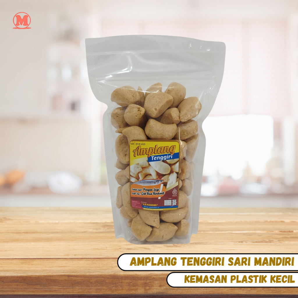 

Amplang Tenggiri Sari Mandiri Kemasan Plastik Kecil Khas Martapura Kalimantan Selatan Snacks