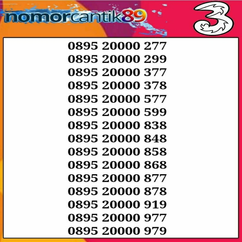 nomor cantik tri kartu cantik tri