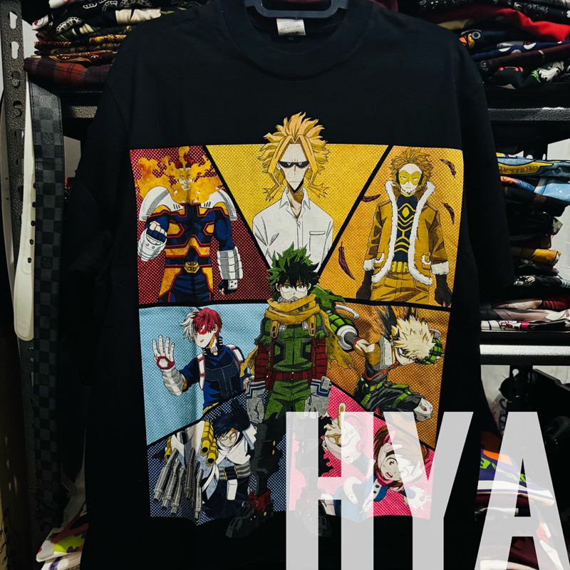 My Hero Academia Bootleg T-shirt / Kaos My Hero Academia (RARE ITEM)