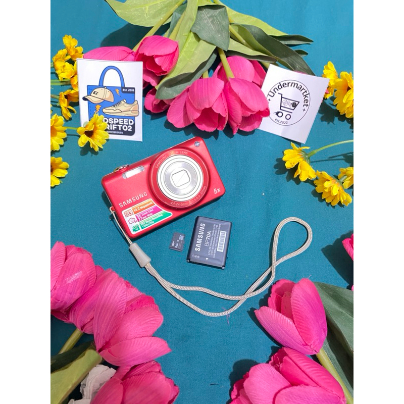 Camera Digital Samsung ST65 Red series 14.2 MegaPixels 5x Optical Zoom