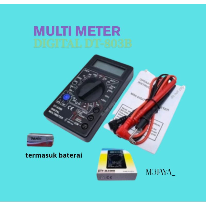 multimeter avometer digital
