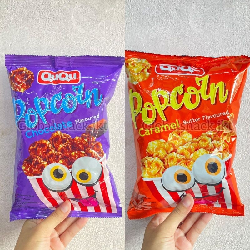 

QUQU POPCORN CARAMEL BUTTER / CHOCOLATE CHOCO - POP CORN MALAYSIA