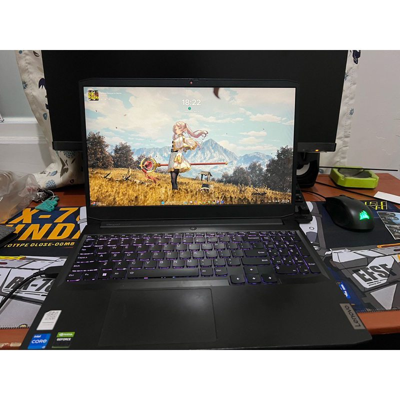 lenovo IdeaPad Gaming 3-15IHU6 - Type 82K1, Intel Core i5-11320H, RTX 3050 4GB, FHD (1920×1080), 165