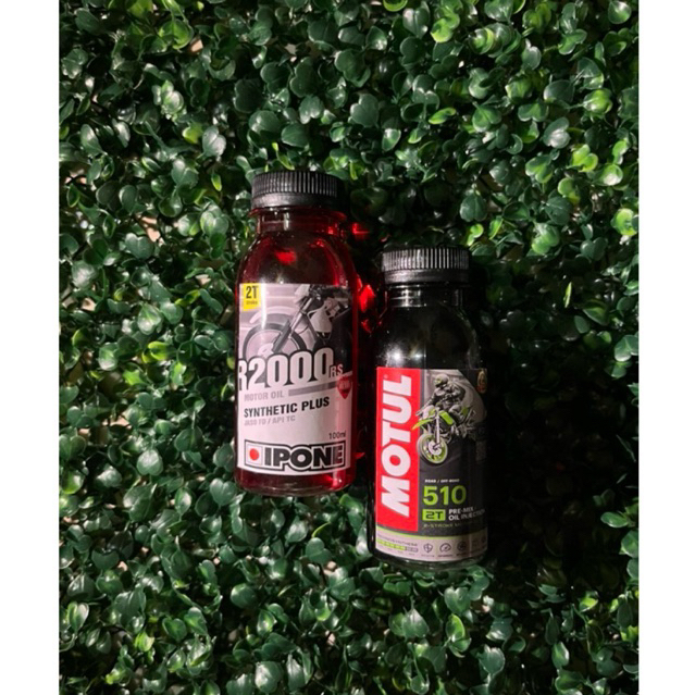 Oli Samping 2 Tak Ipone R2000 100ml Repack | Oli Samping 2 Tak Motul 510 100ml Repack Original | Oli