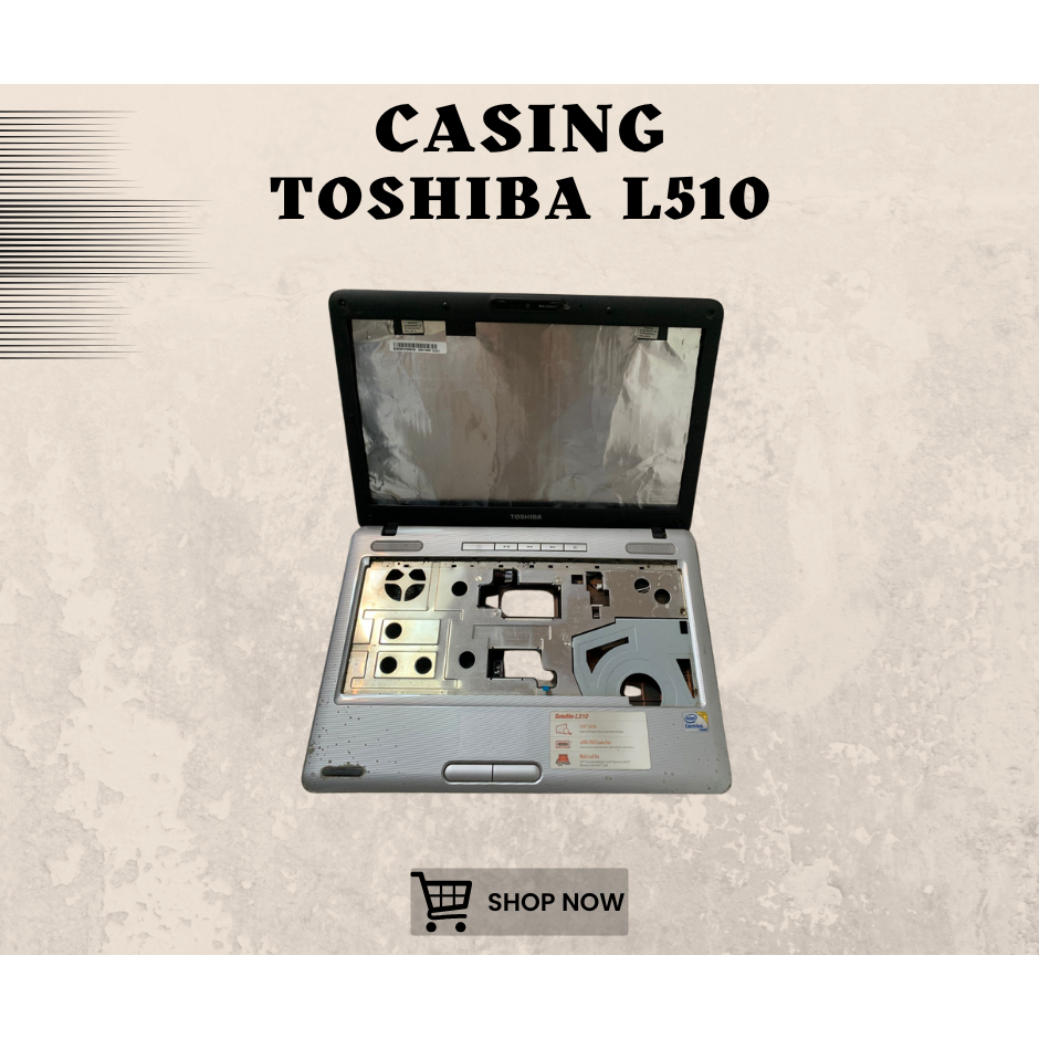 CASING LAPTOP TOSHIBA L510 SECOND