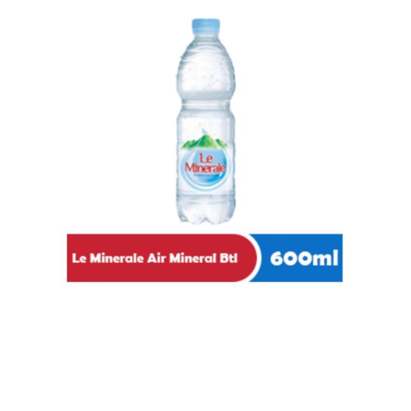 

LE MINERALE AIR MINERAL BTL 600 ML