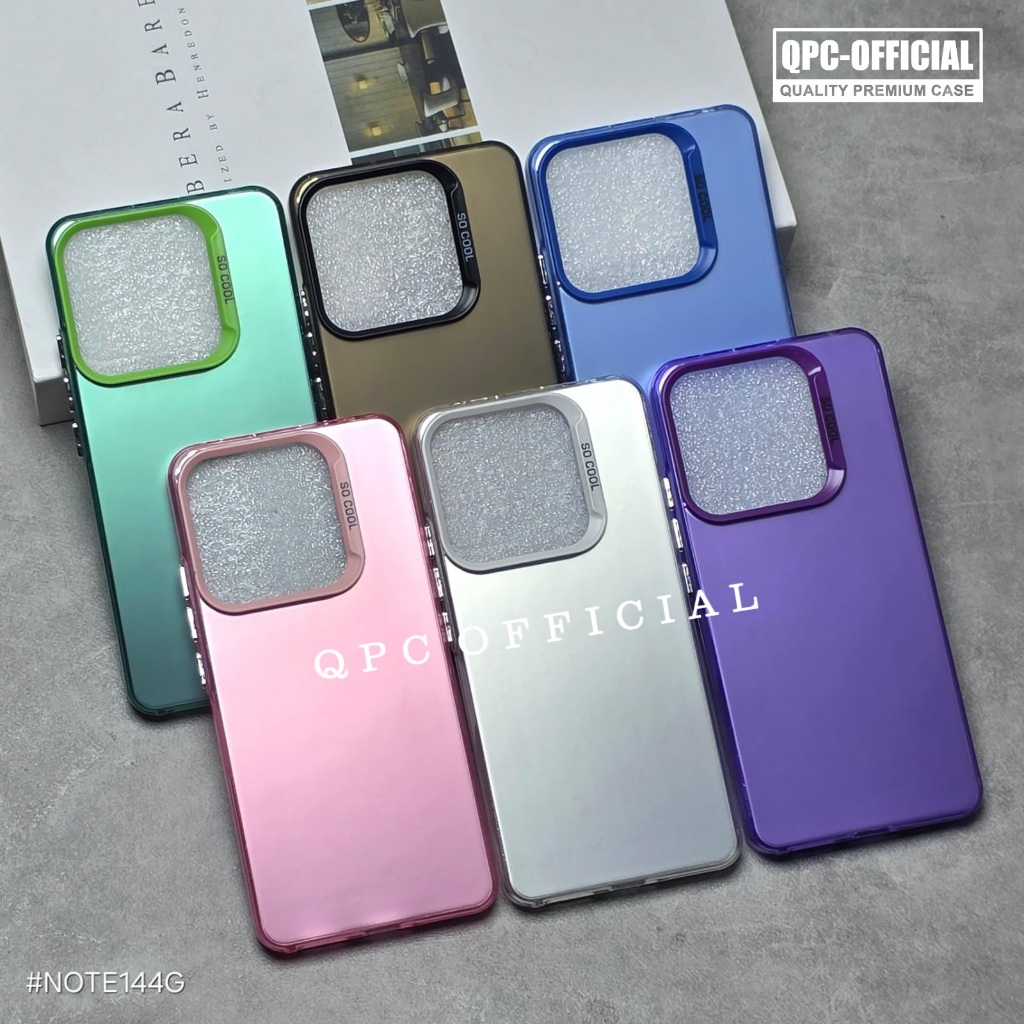 Case Redmi Note 14 4G Redmi Note 14 5G Case IMD Hologram Case Hybrid Redmi Note 14 5G Redmi Note 14 