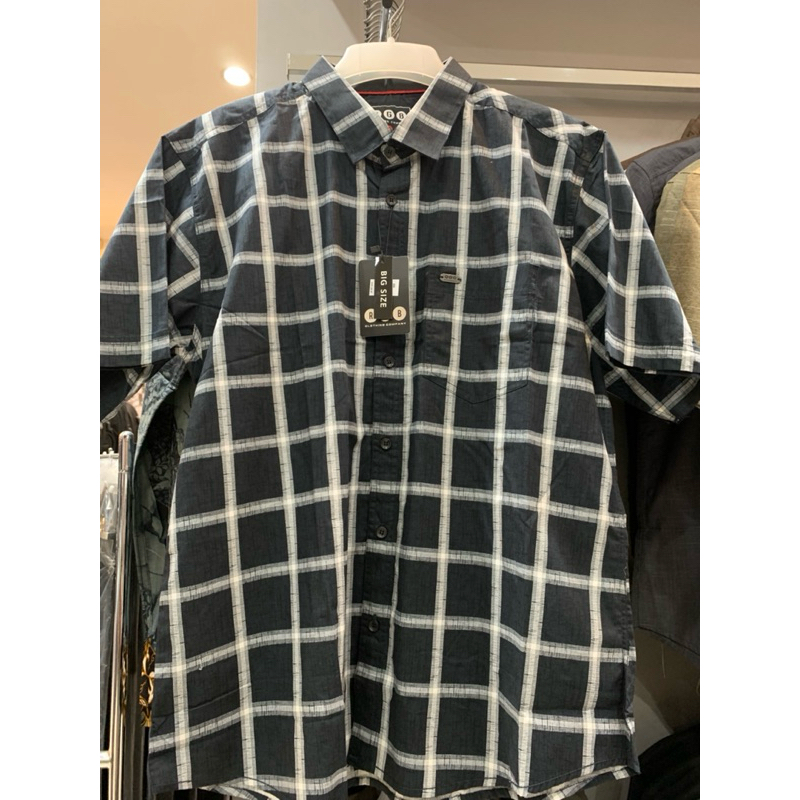 KEMEJA MOTIF LENGAN PENDEK RGB