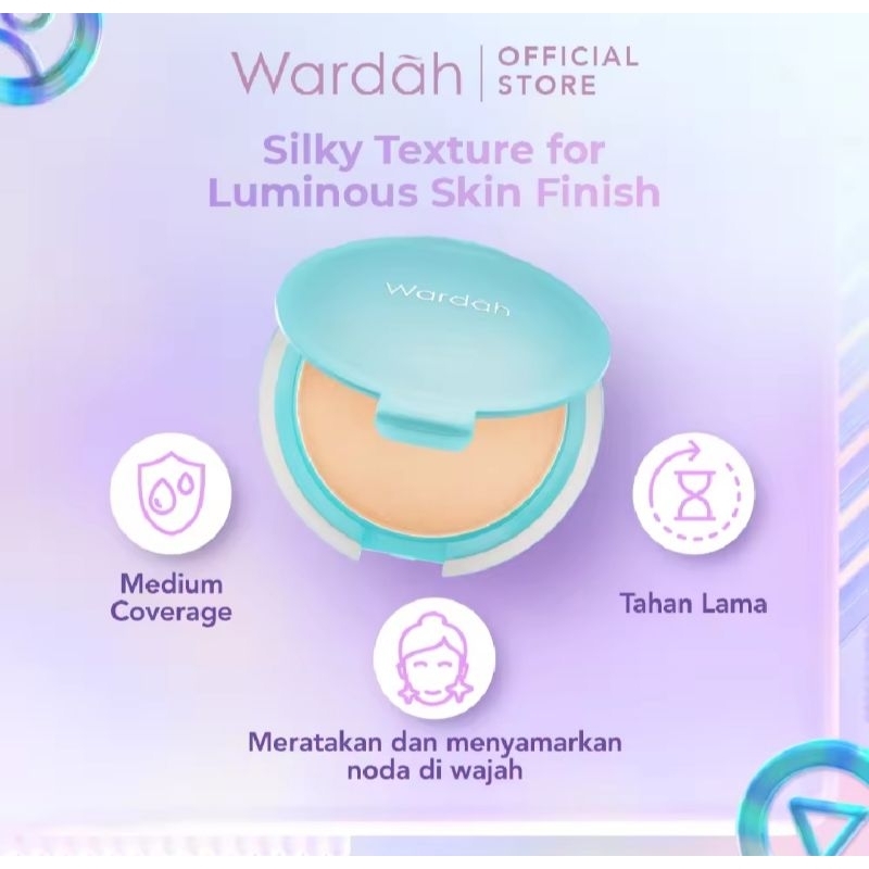 Wardah Luminous two way cake