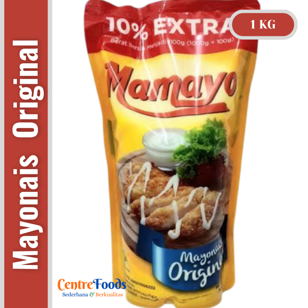 

Mayo Mayonaise Mayonnaise - Mayonais MAMAYO | 1 Kg [ Harga Per BKS ]